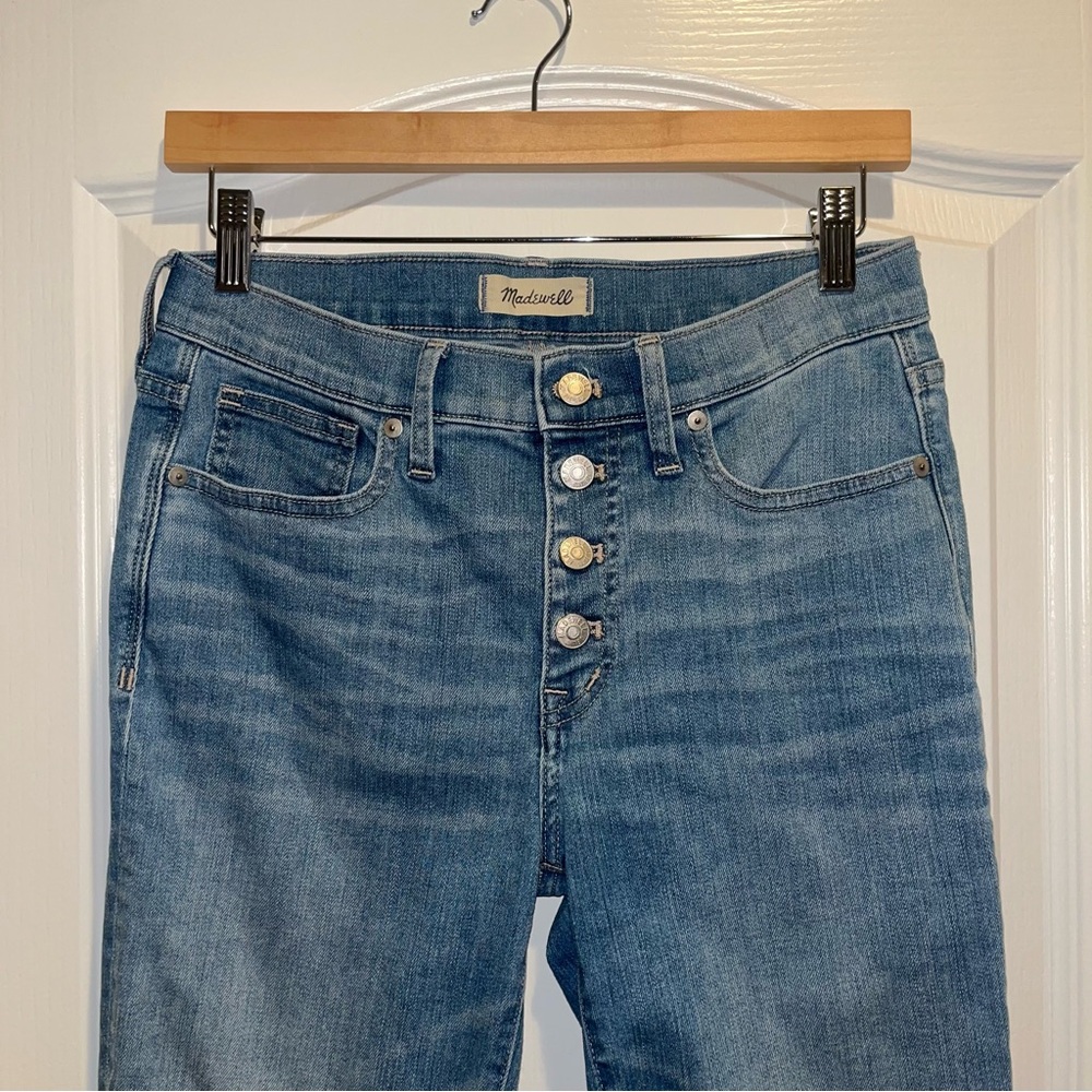 Madewell High-Rise Skinny Crop Jeans